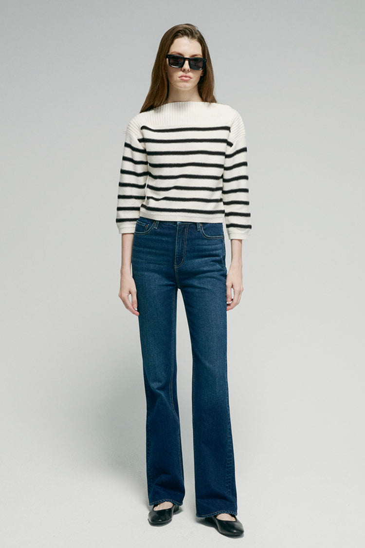 Barbara High Waisted Bootcut Jeans