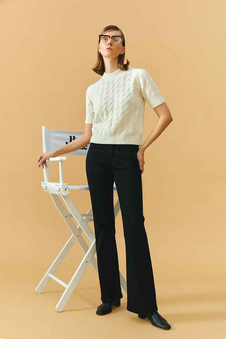 Barbara High Waisted Bootcut Jeans