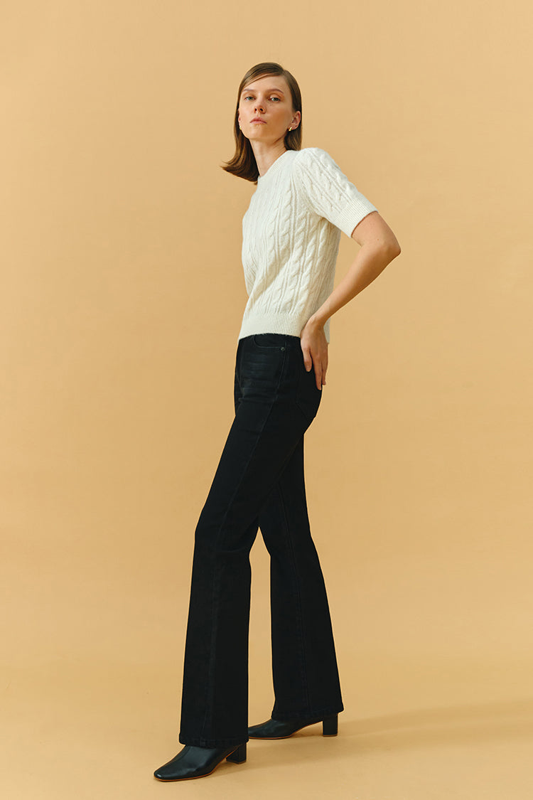 Barbara High Waisted Bootcut Jeans