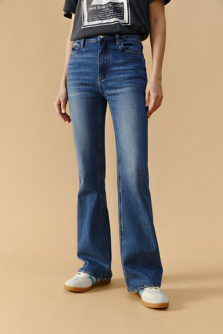 Barbara High Waisted Bootcut Jeans