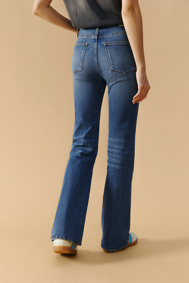 Barbara High Waisted Bootcut Jeans