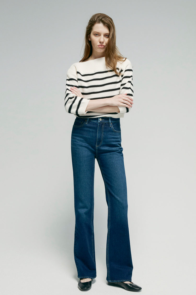 Barbara High Waisted Bootcut Jeans