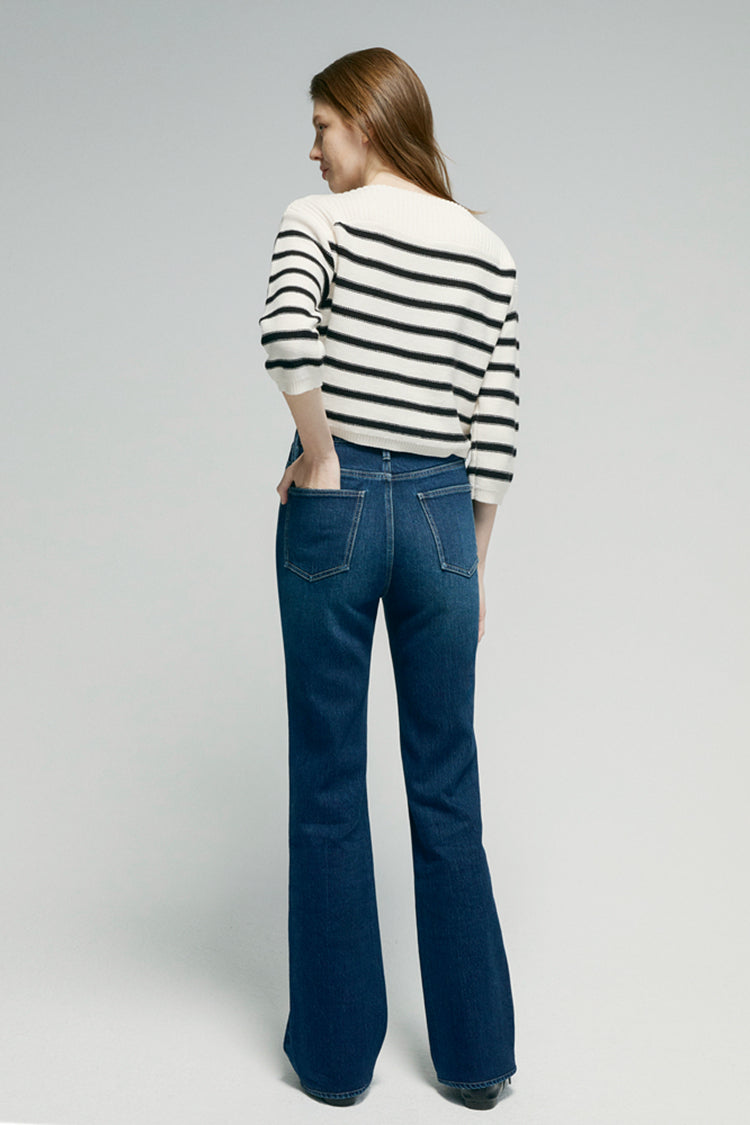 Barbara High Waisted Bootcut Jeans